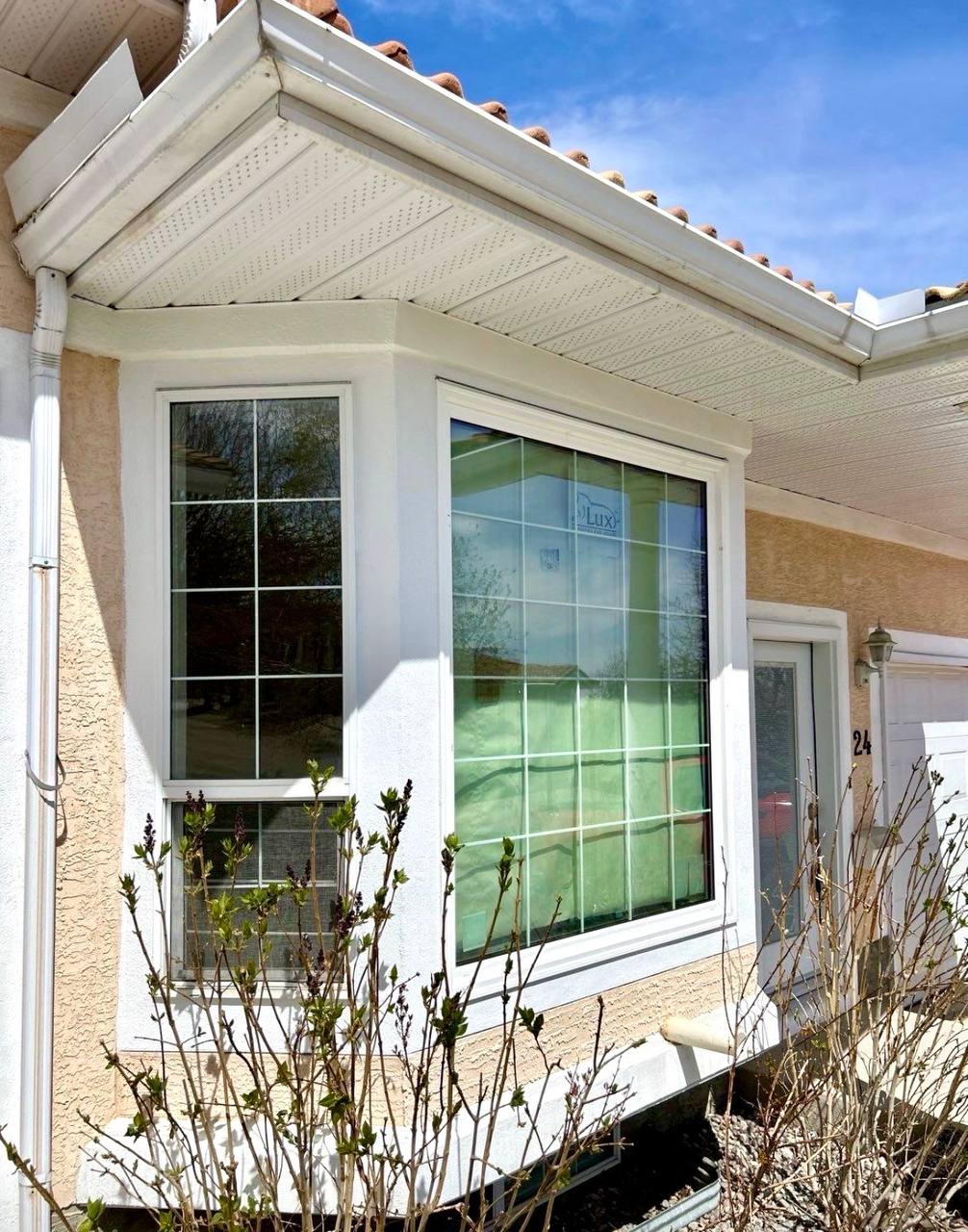 Stucco exterior Calgary home window opening moisture damage